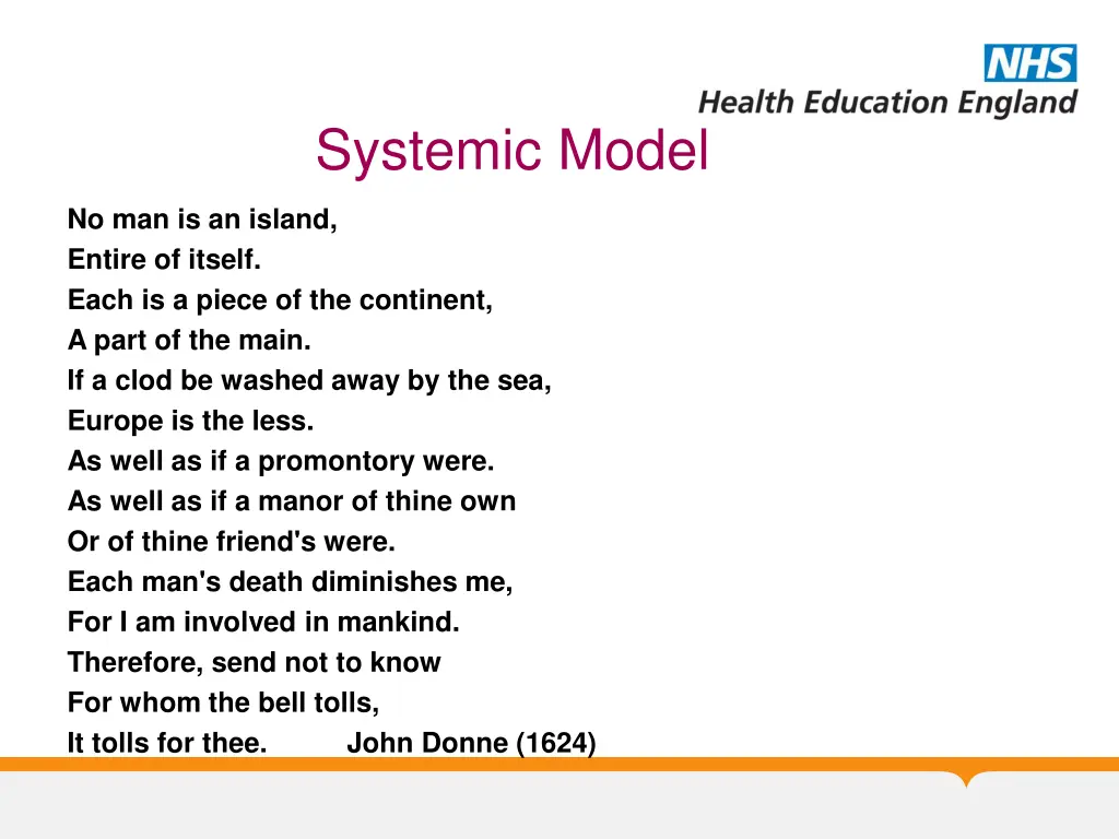 systemic model