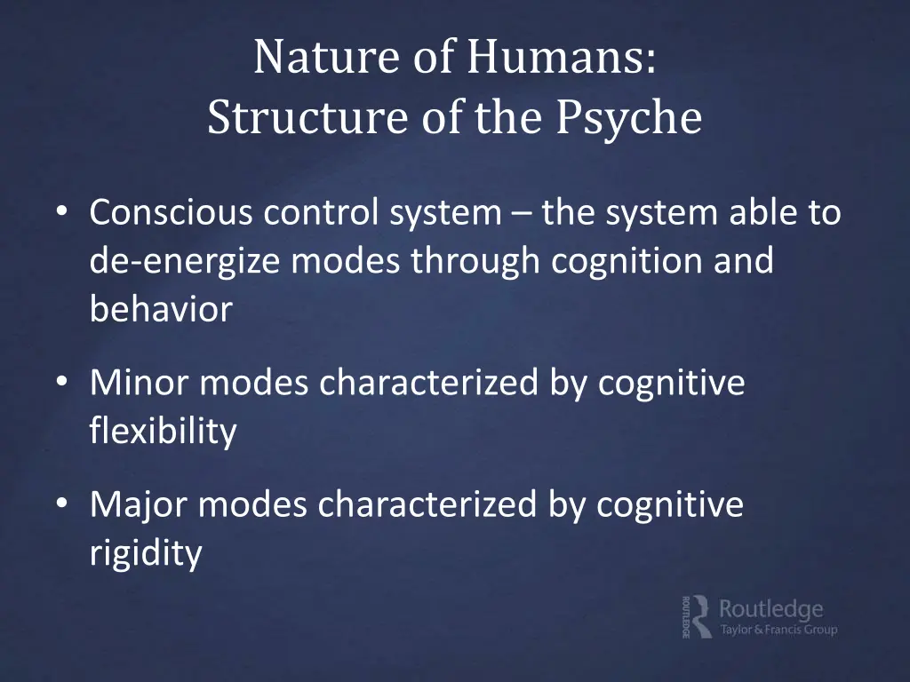 nature of humans structure of the psyche 2