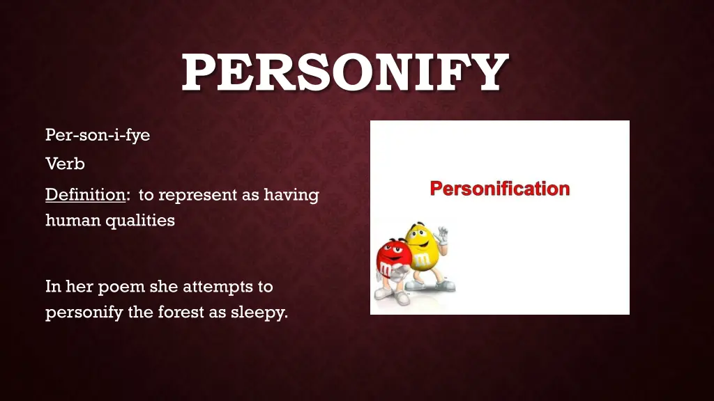 personify