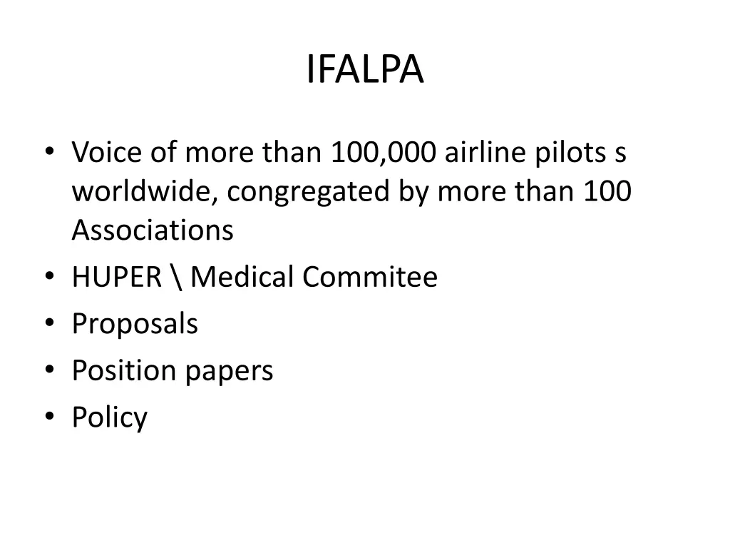 ifalpa