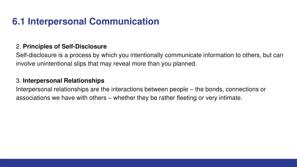 6 1 interpersonal communication 2