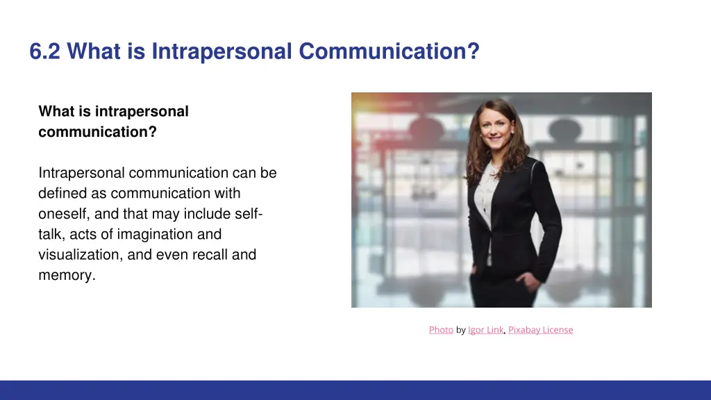 6 2 what is intrapersonal communication