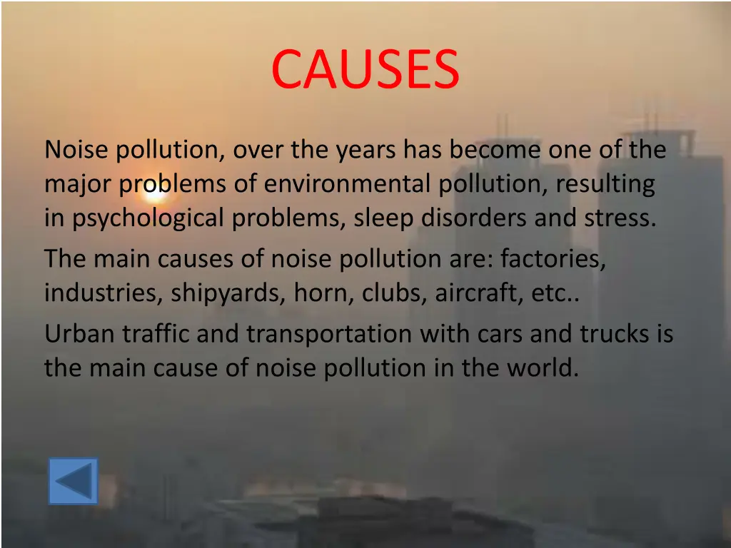 causes