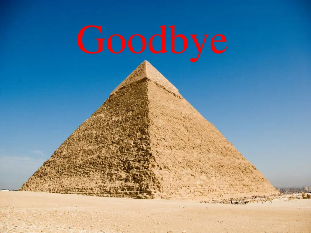 goodbye