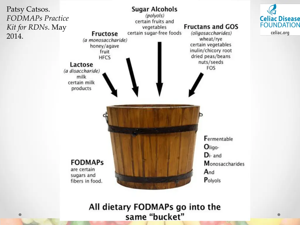 patsy catsos fodmaps practice kit for rdns