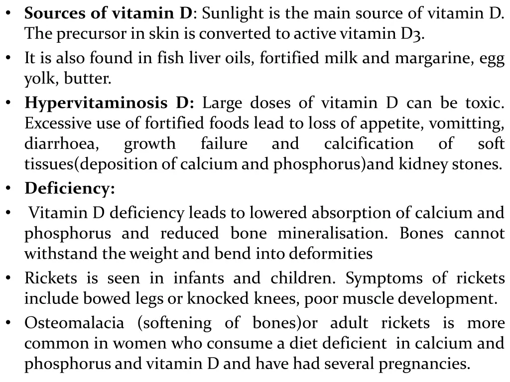 sources of vitamin d sunlight is the main source