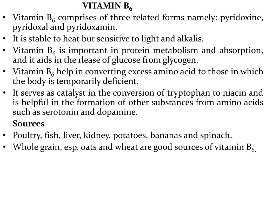 vitamin b 6