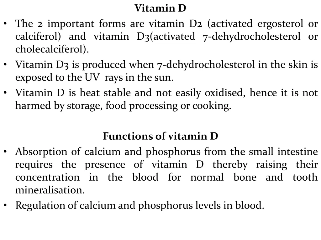 vitamin d