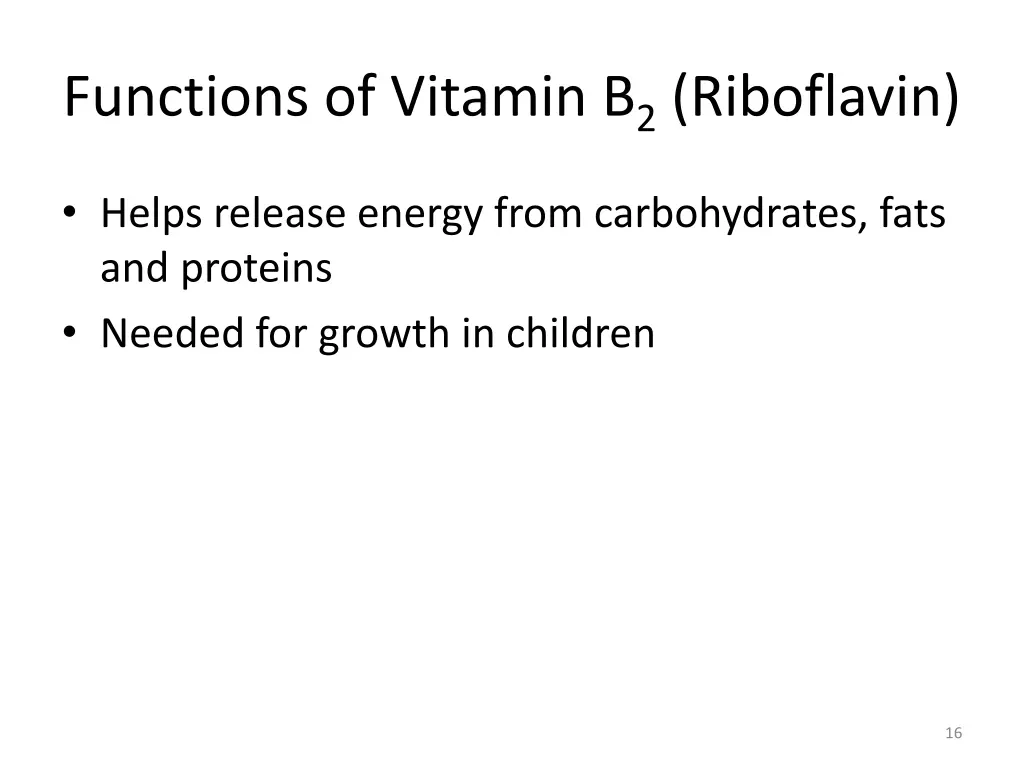 functions of vitamin b 2 riboflavin