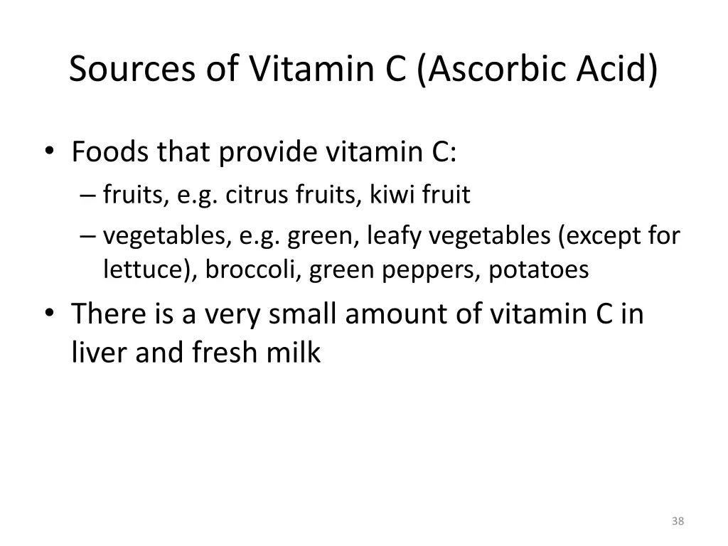 sources of vitamin c ascorbic acid