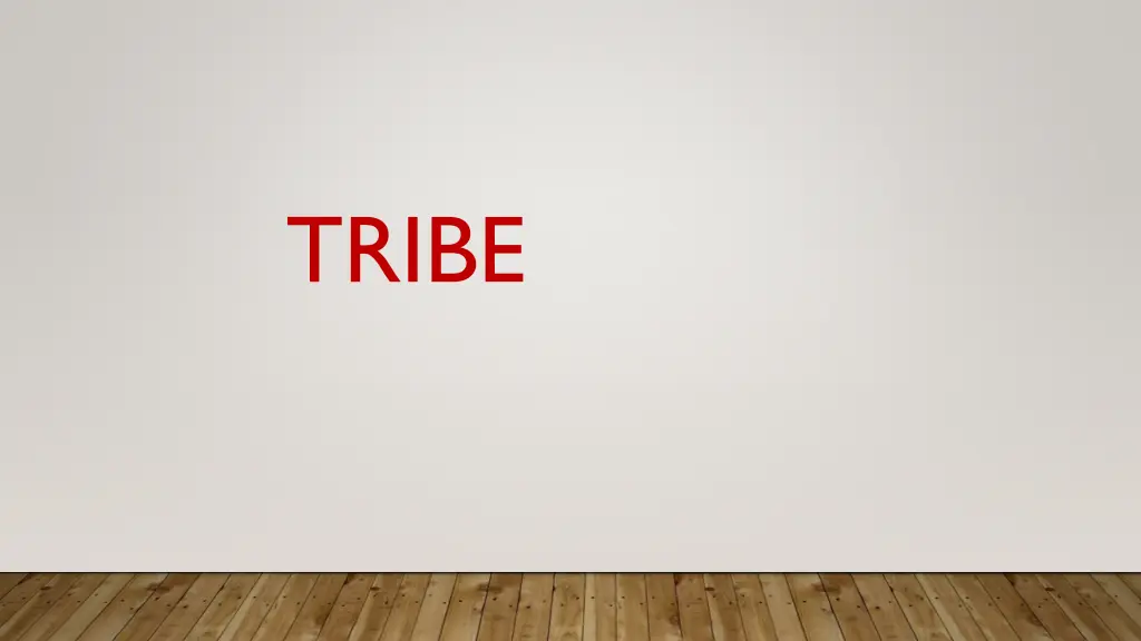 tribe