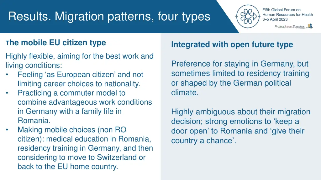 results migration patterns four types