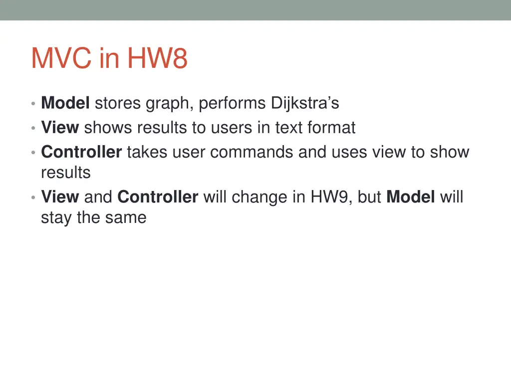 mvc in hw8