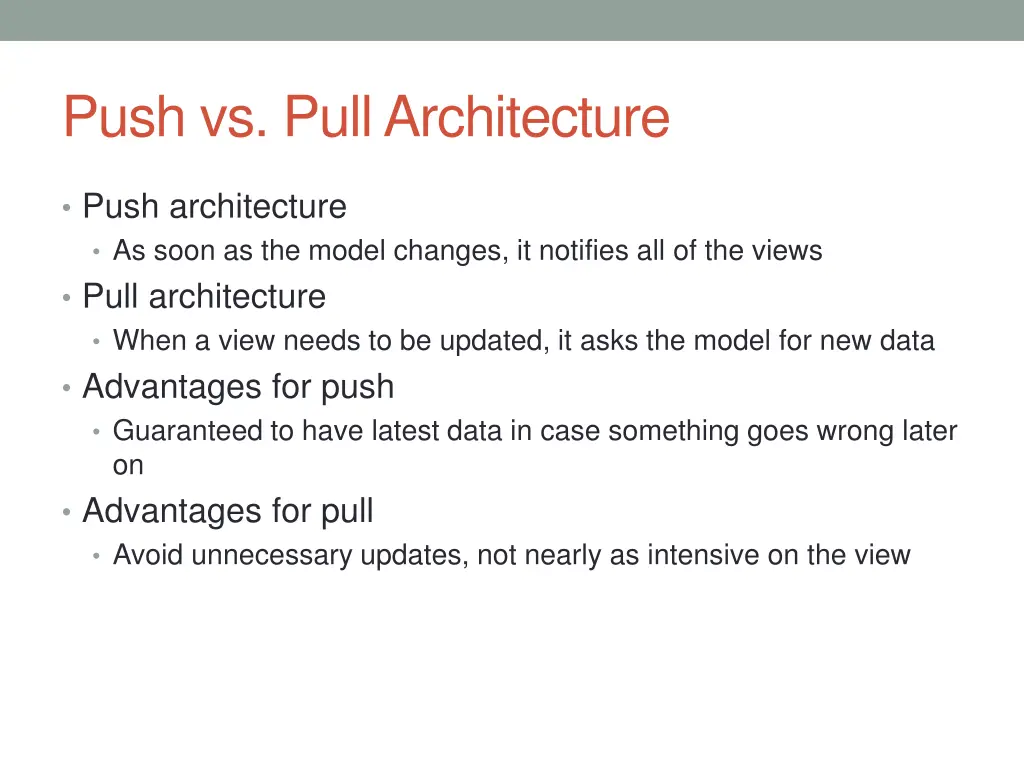 push vs pull architecture