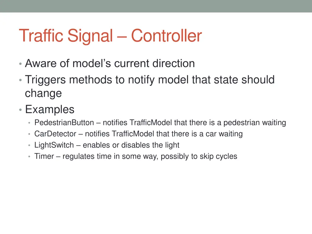 traffic signal controller