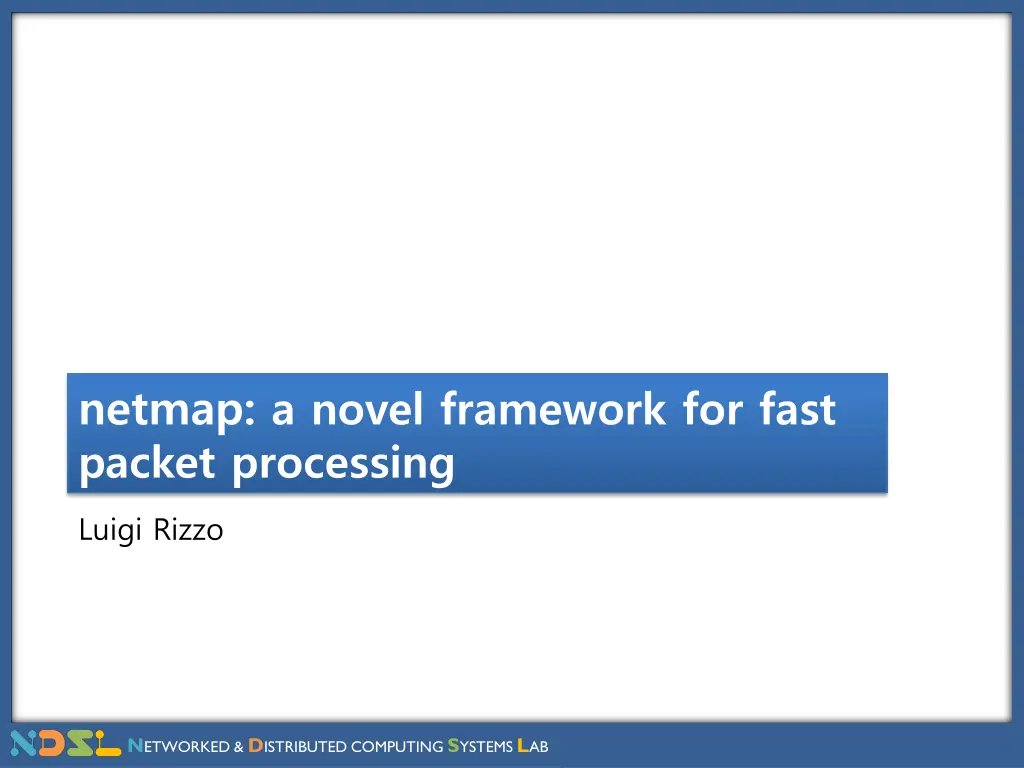 netmap a novel framework for fast packet