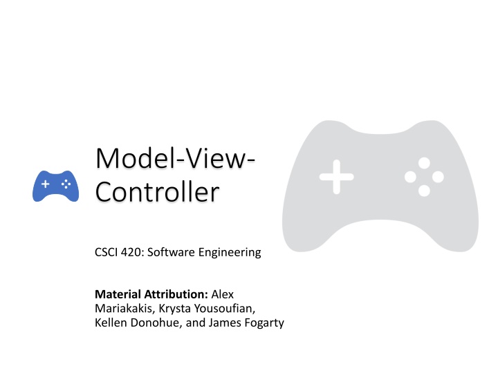 model view controller