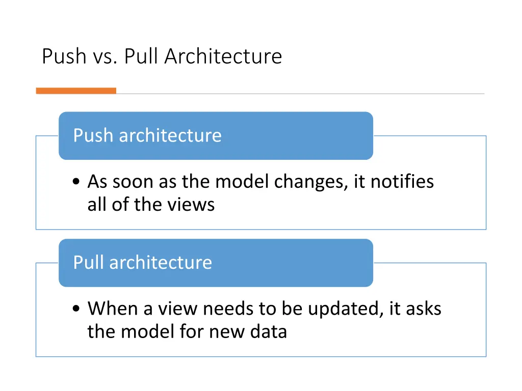 push vs pull architecture