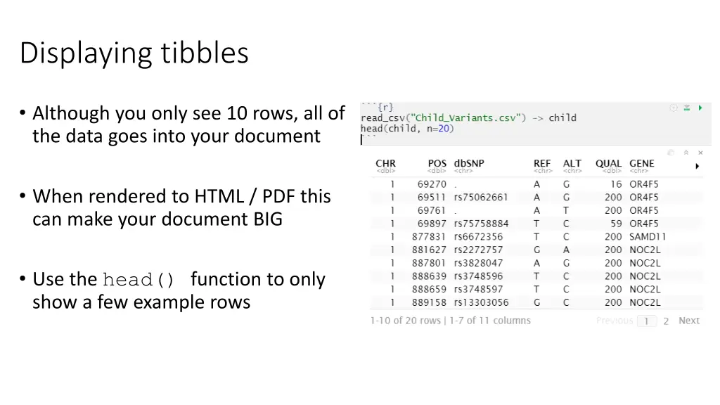 displaying tibbles 1