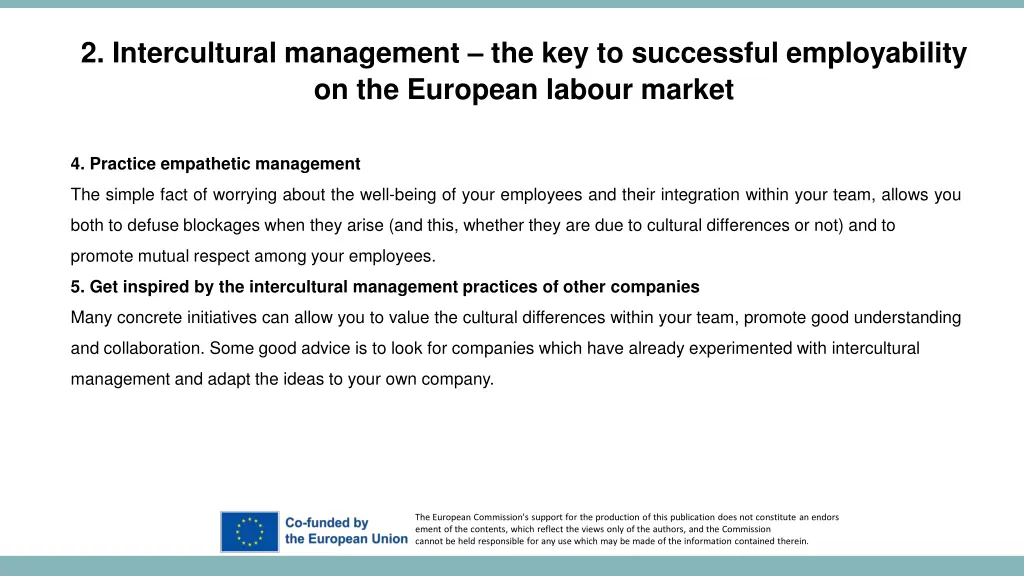 2 intercultural management the key to successful 5