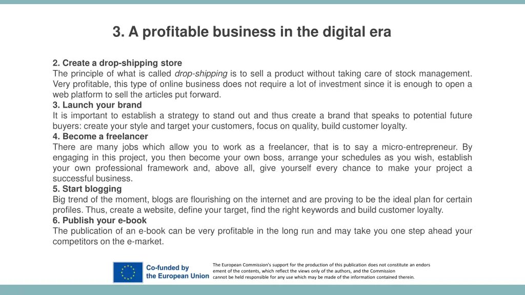 3 a profitable business in the digital era 1