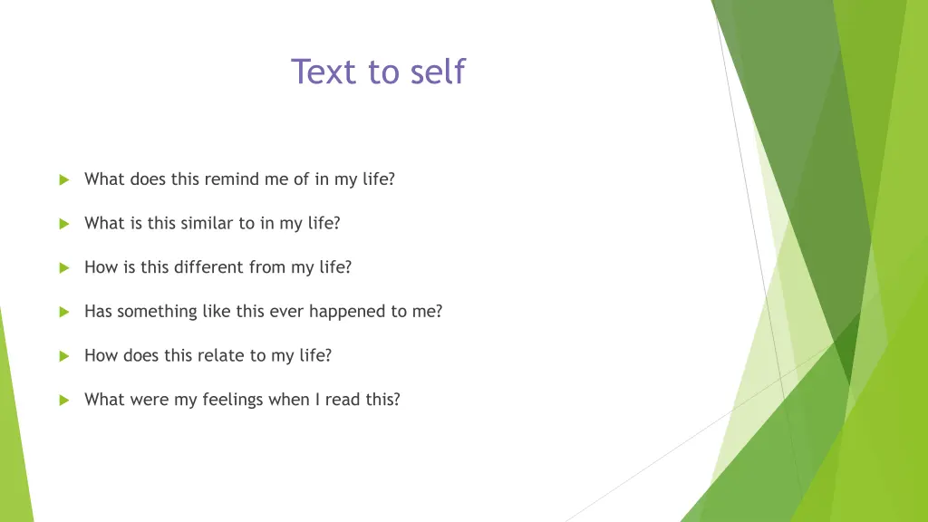 text to self