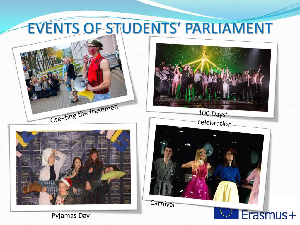 events of students parliament