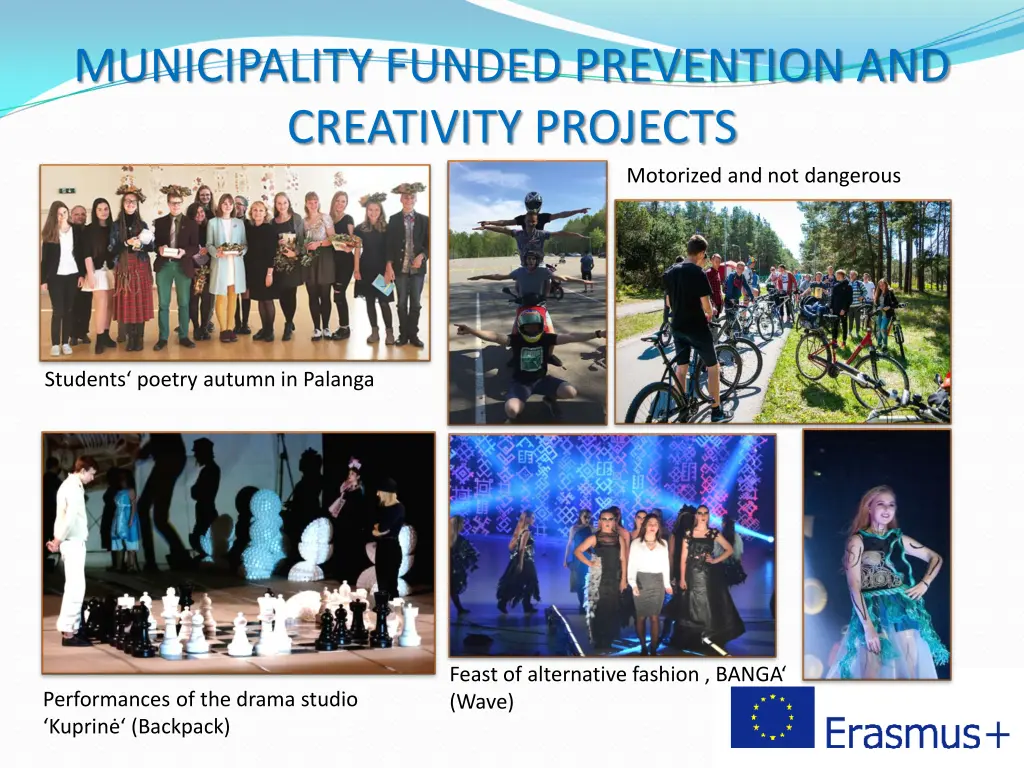 municipality funded prevention and creativity