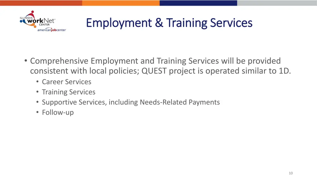 employment training services employment training