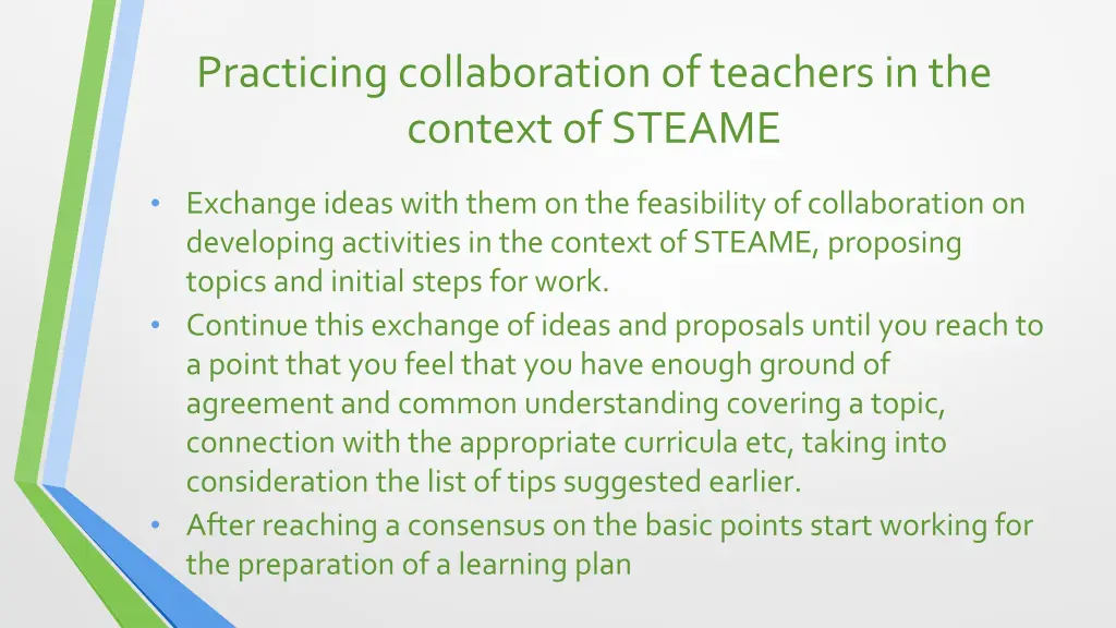 practicing collaboration of teachers 1