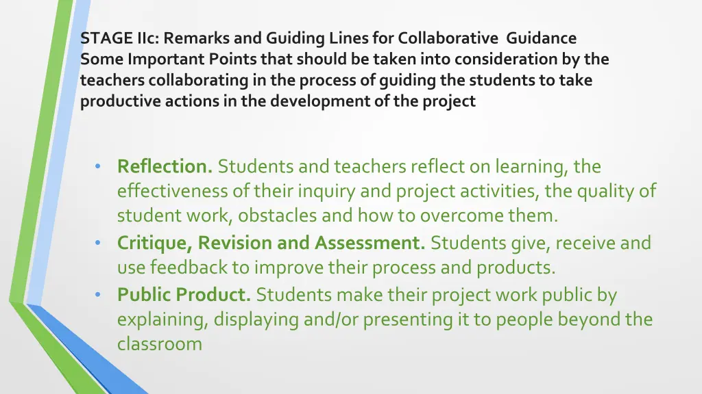 stage iic remarks and guiding lines 2