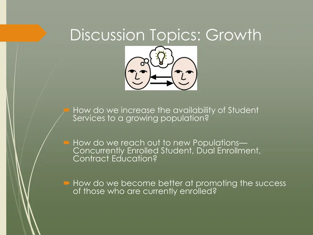 discussion topics growth