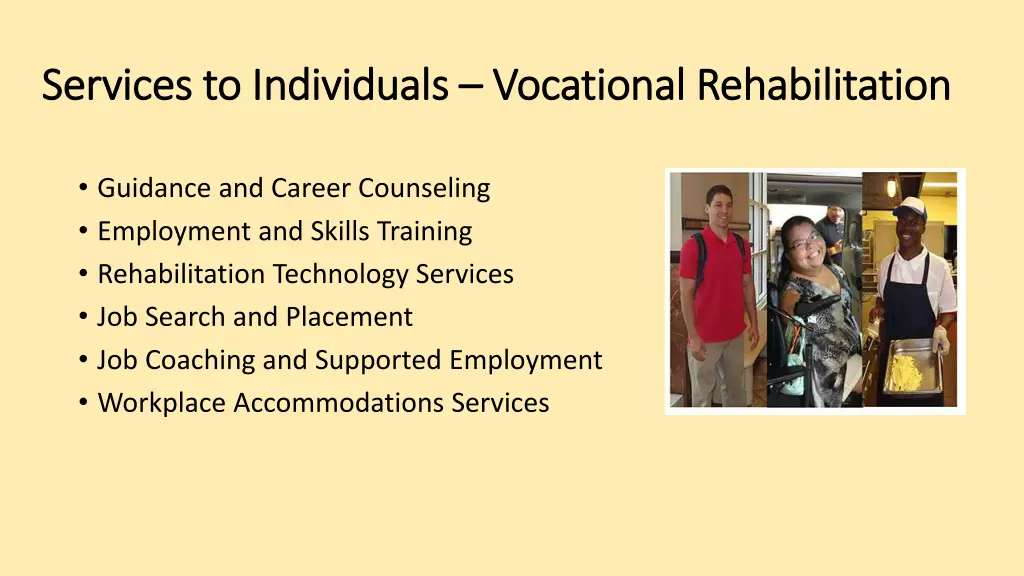 services to individuals services to individuals 1