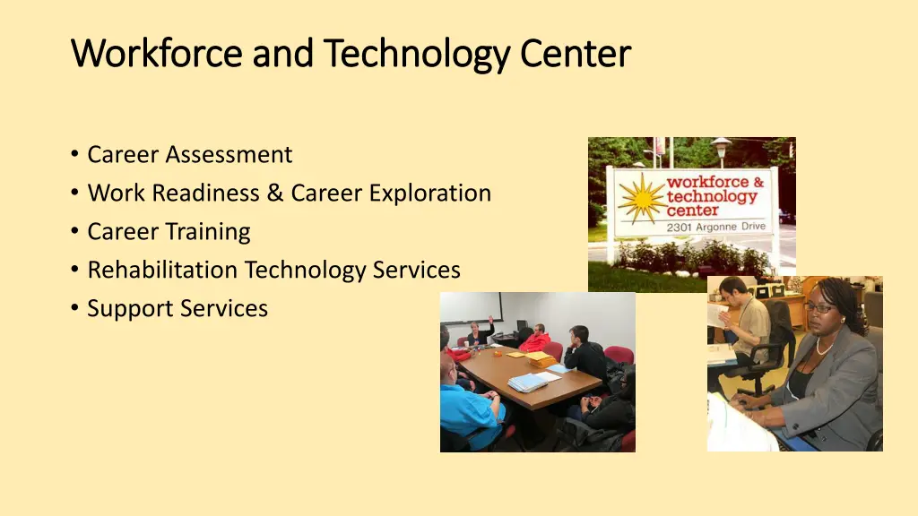 workforce and technology center workforce