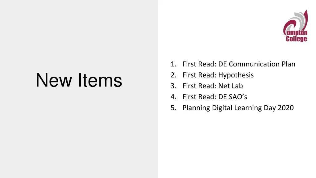 1 first read de communication plan 2 first read