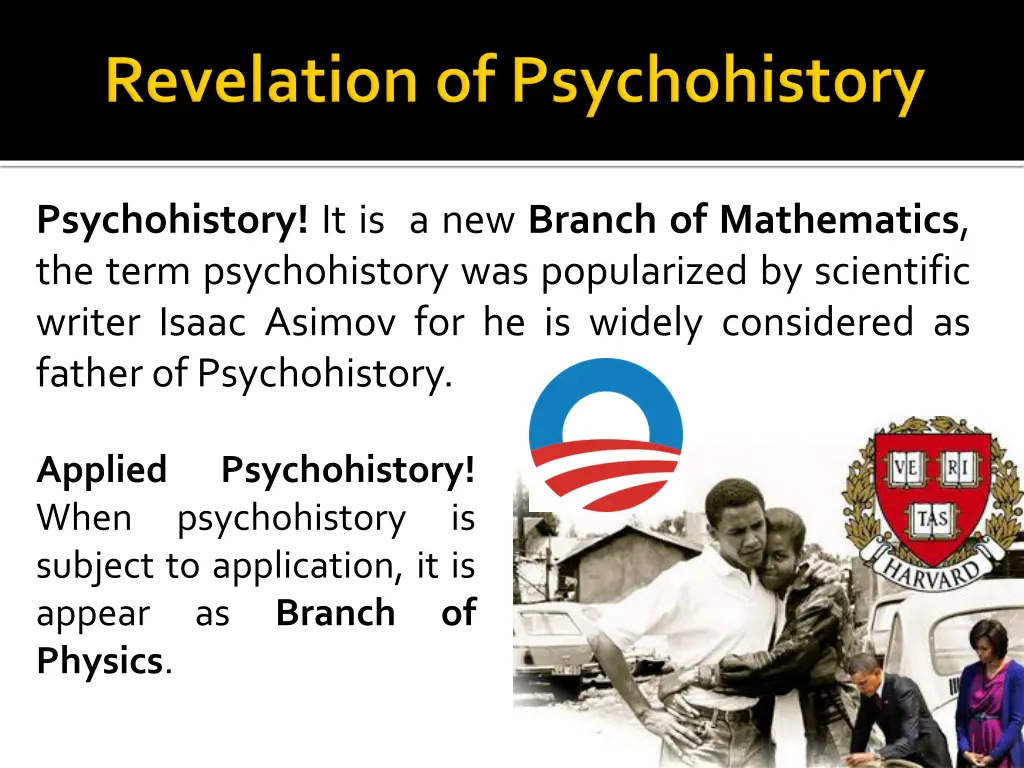 psychohistory it is a new branch of mathematics