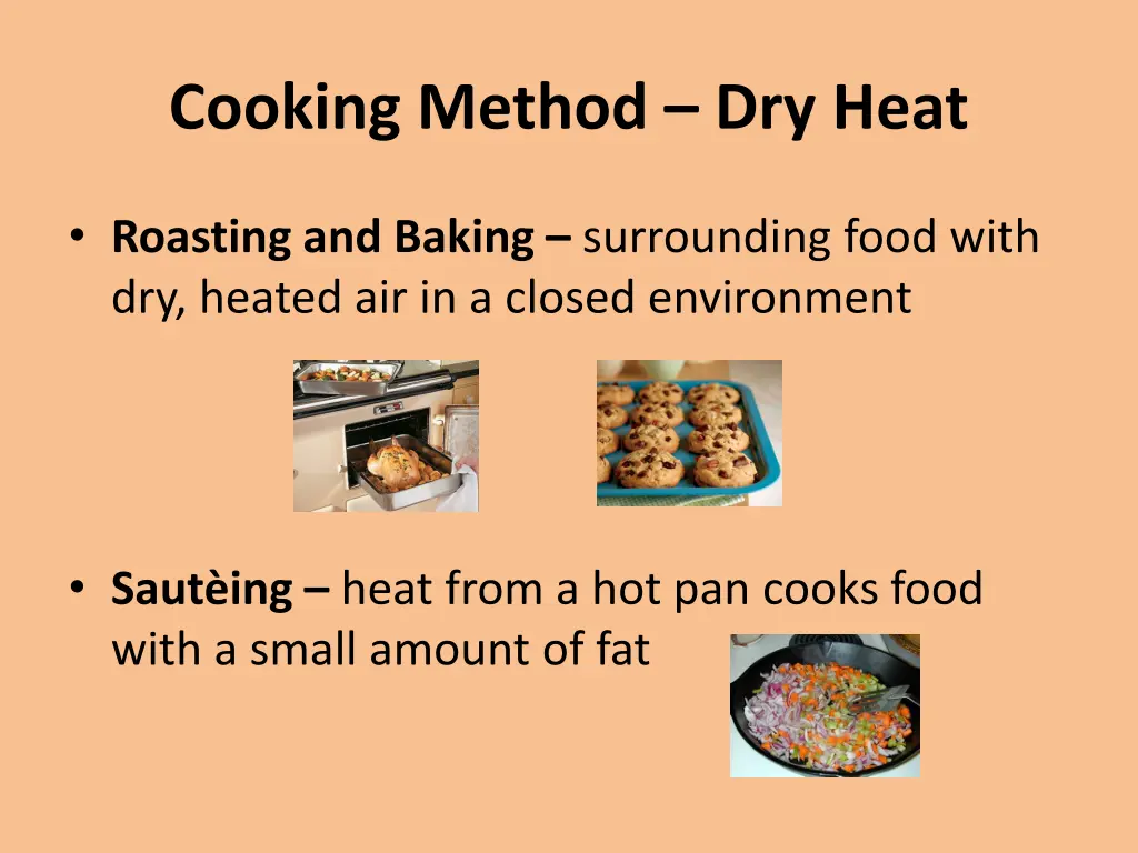 cooking method dry heat 1