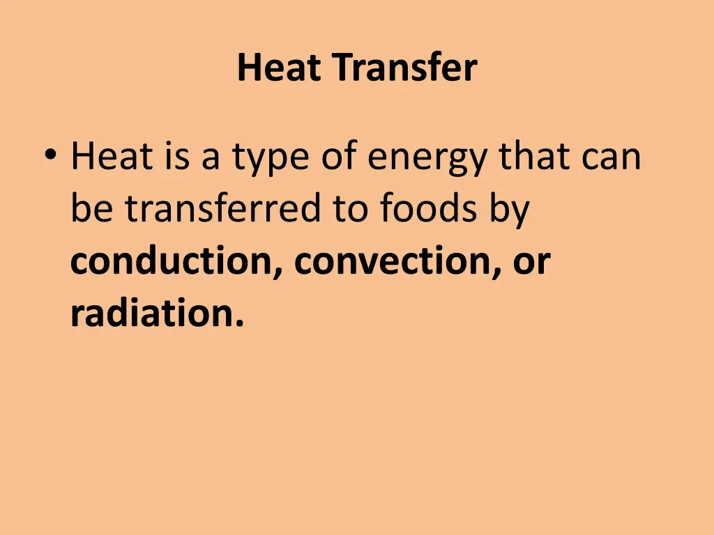 heat transfer