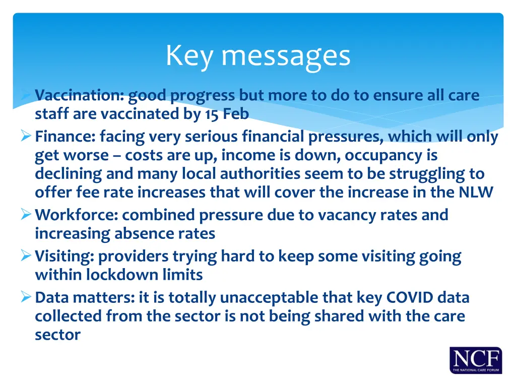 key messages