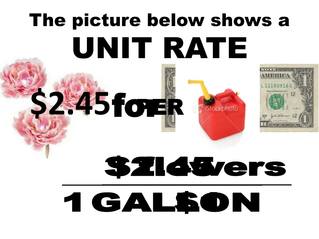 the picture below shows a unit rate