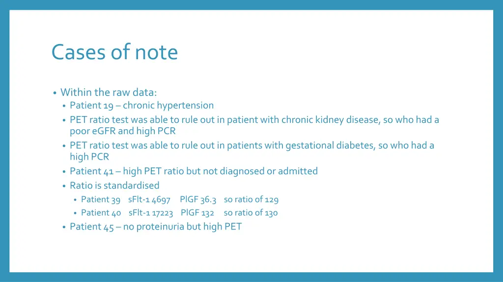 cases of note