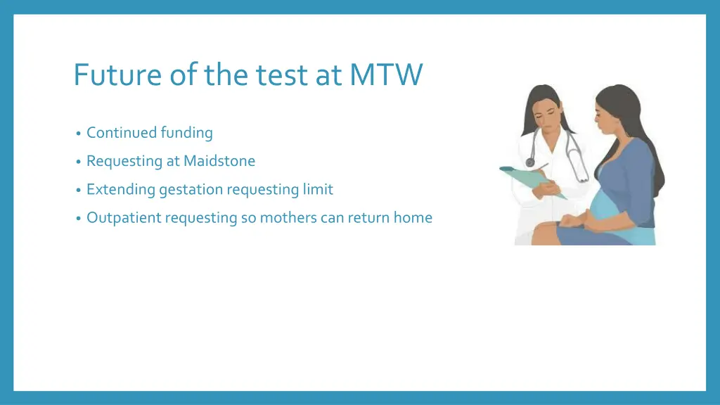 future of the test at mtw