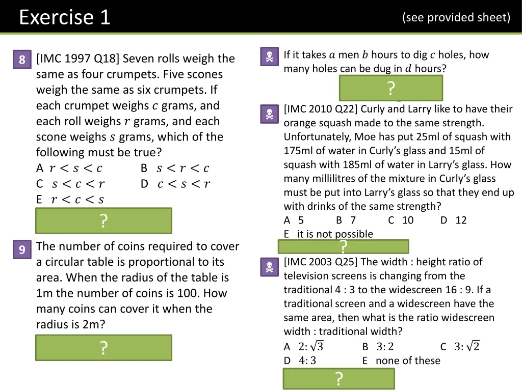 exercise 1 1