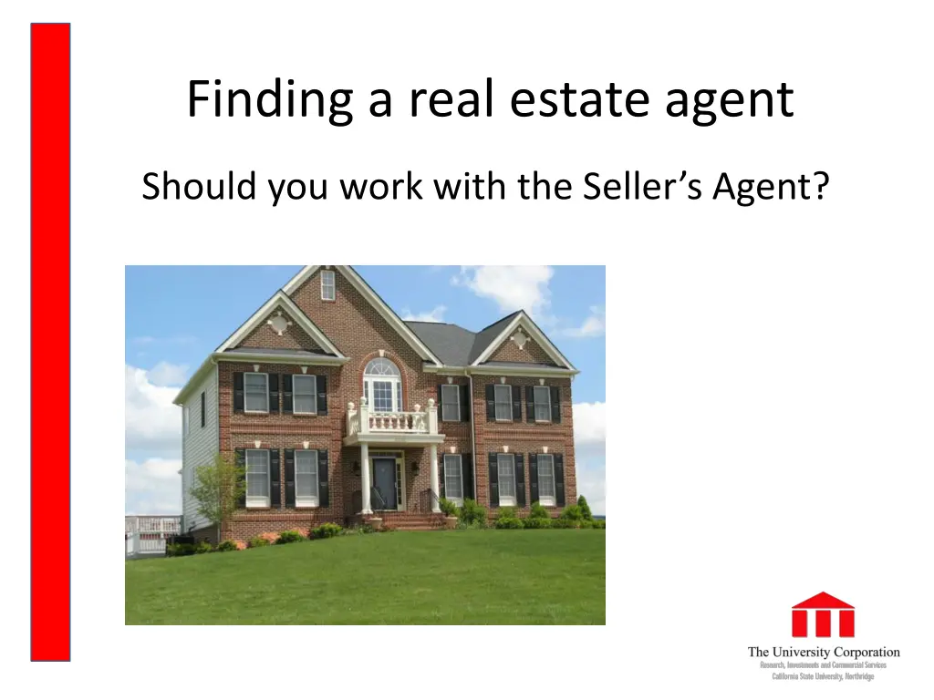 finding a real estate agent