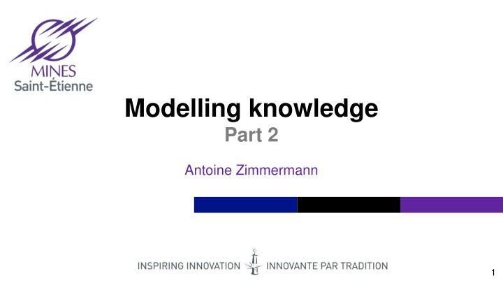 modelling knowledge part 2