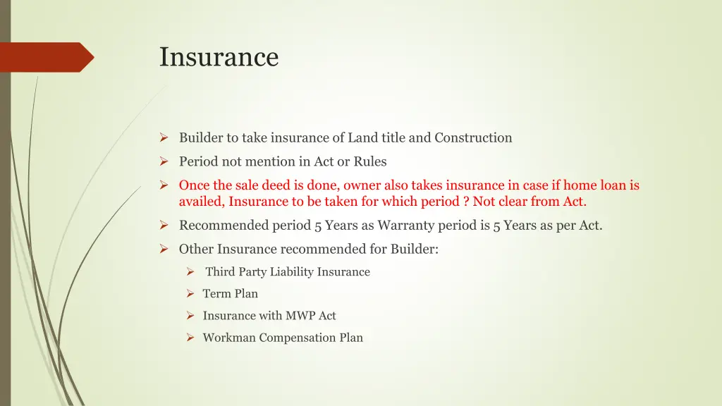 insurance