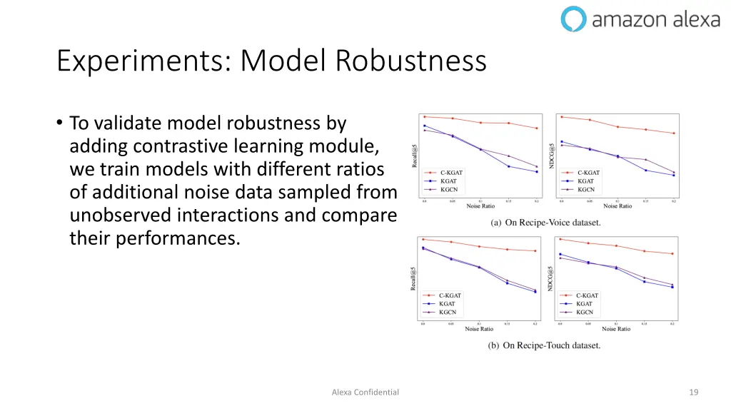 experiments model robustness