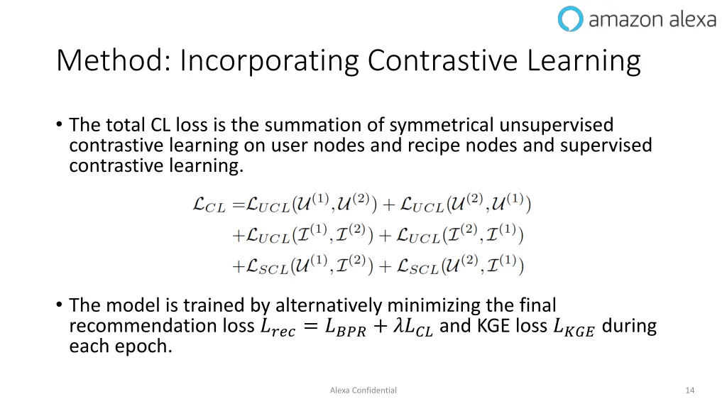 method incorporating contrastive learning 2