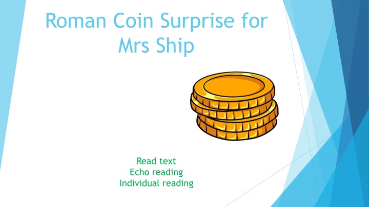 roman coin surprise for mrs ship