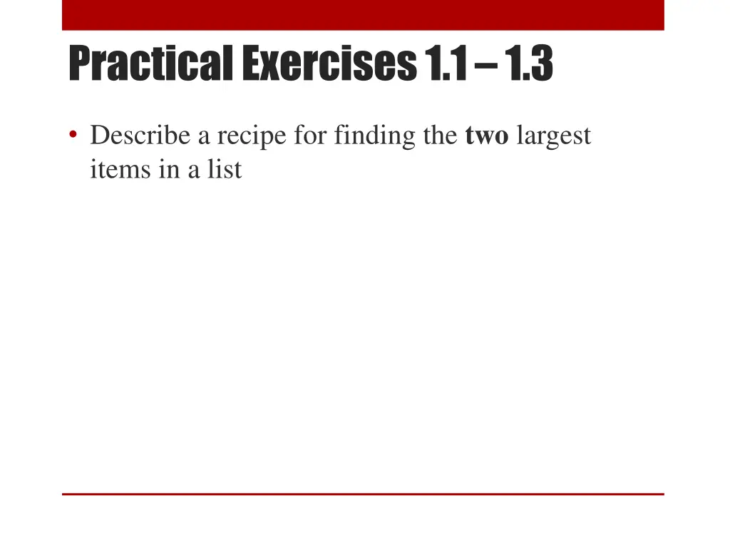 practical exercises 1 1 1 3